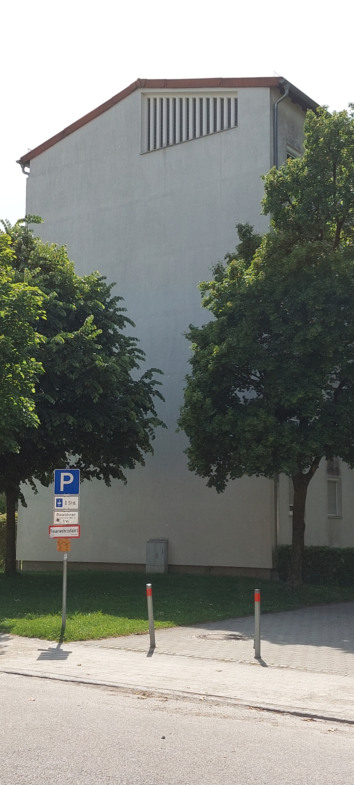 Ostseite vor Farbkonzept