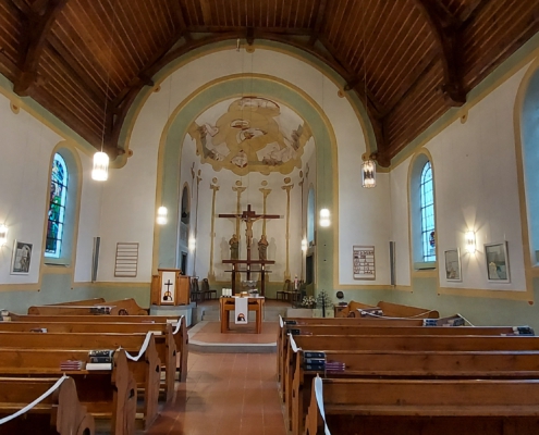 Innenansicht Altar